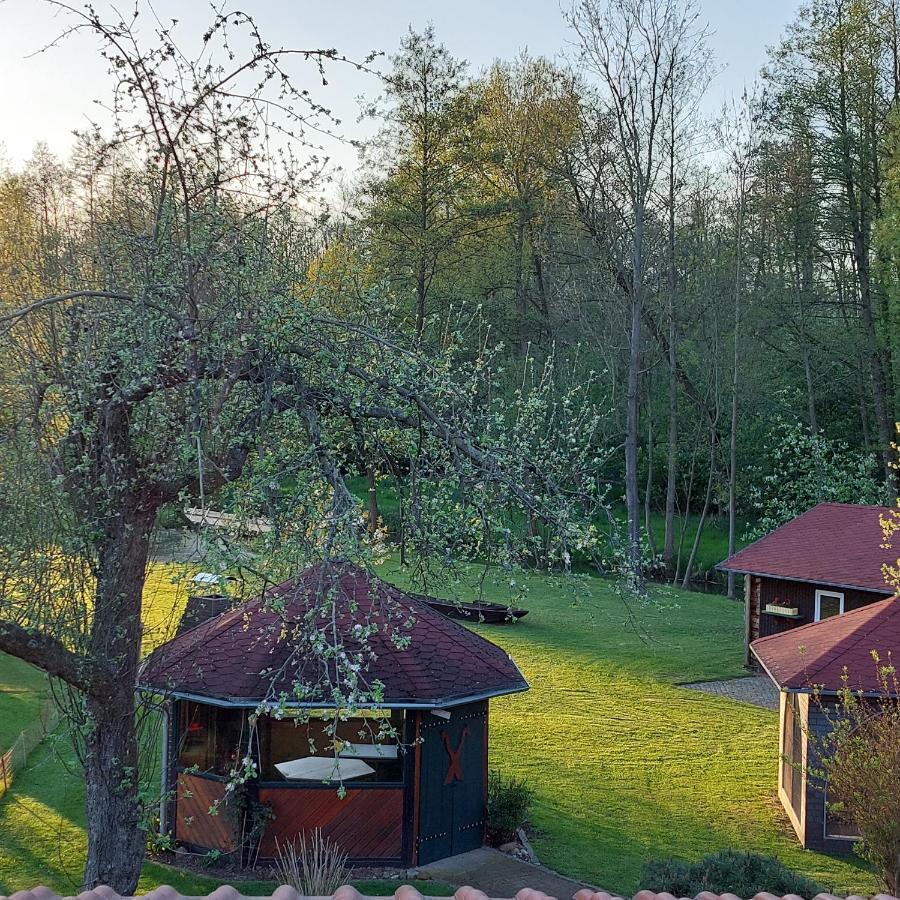 Myšyn Spreewaldpension Glatz מראה חיצוני תמונה